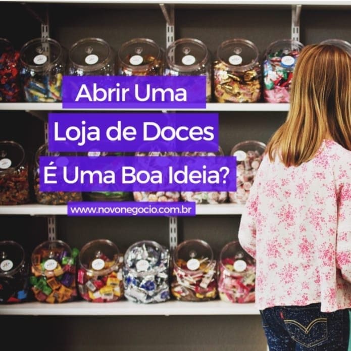 abrir loja de doces