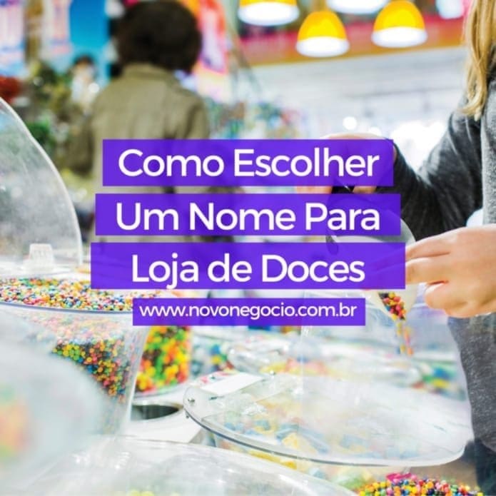 ideias de nomes para loja de doces