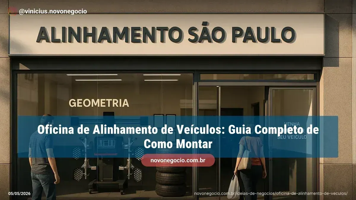 Como montar oficina de alinhamento de veículos — oficina de alinhamento de veículos